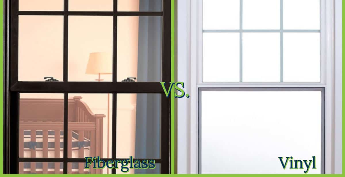 Vinyl vs. Fiberglass Replacement Windows