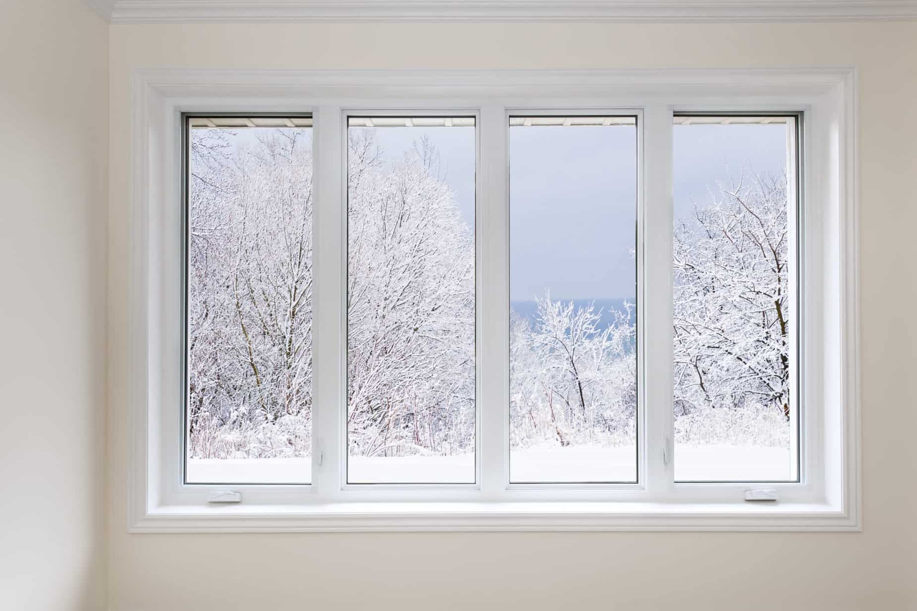 snow through replacement window
