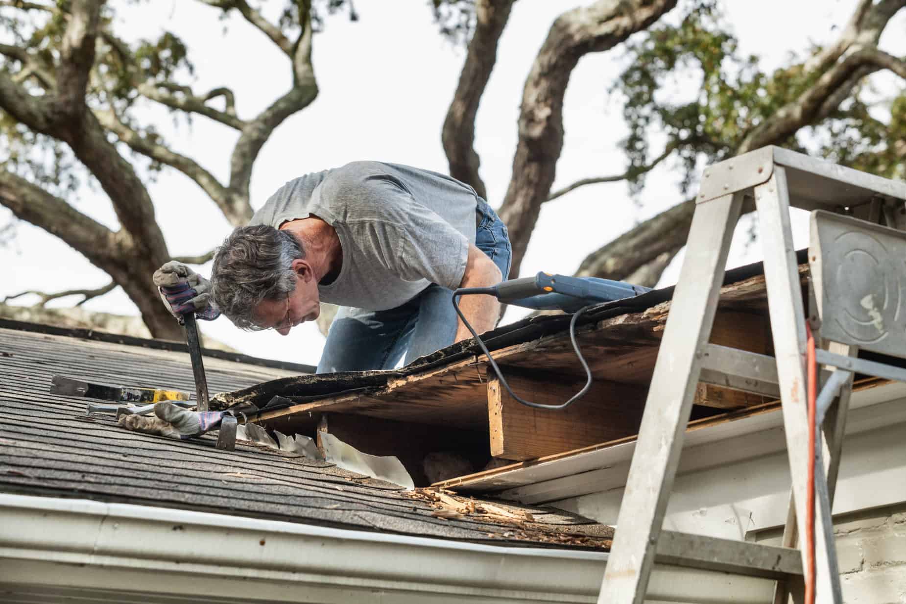 leaking roof