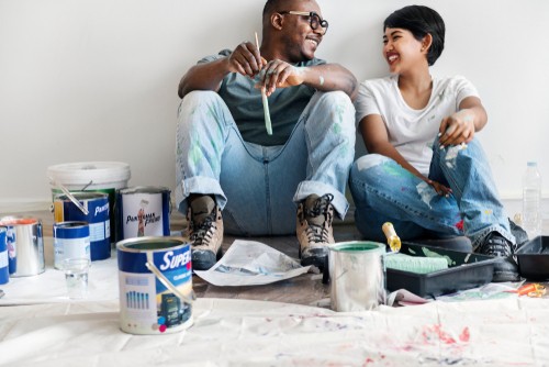 Couple Painting