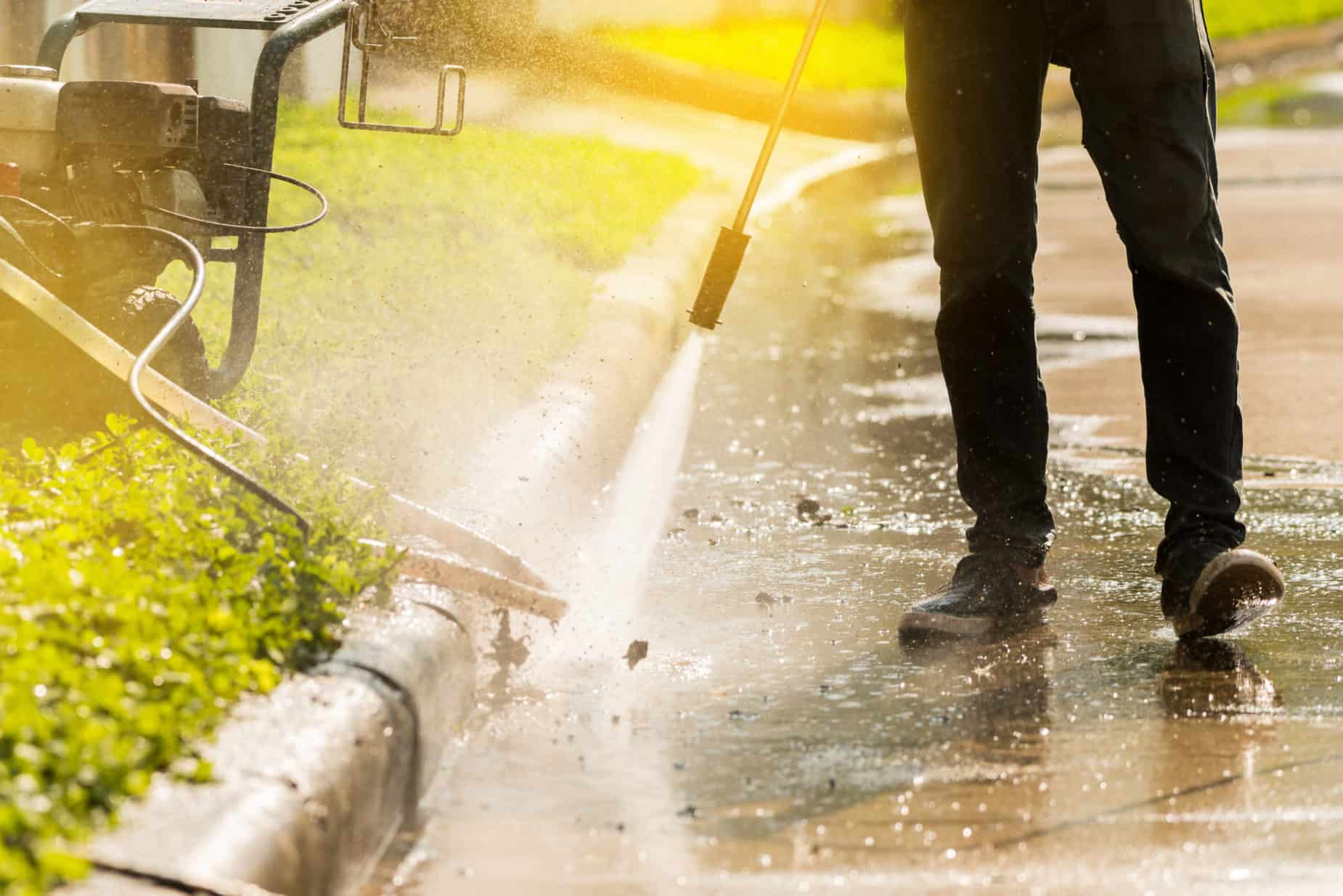 Power washing