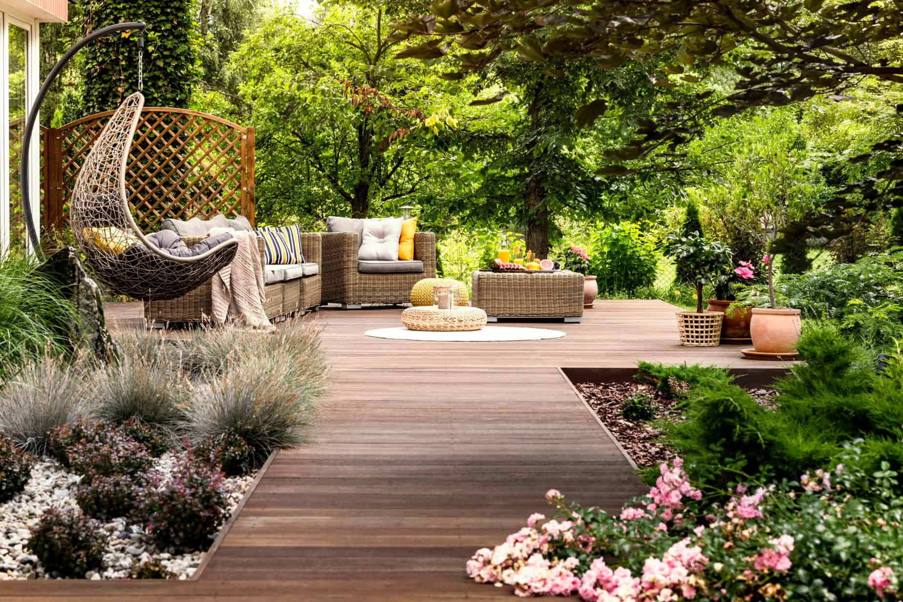 Summer Home Landscape