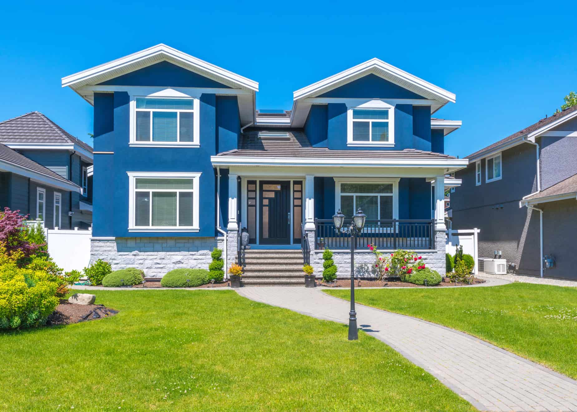 House with Vinyl Windows