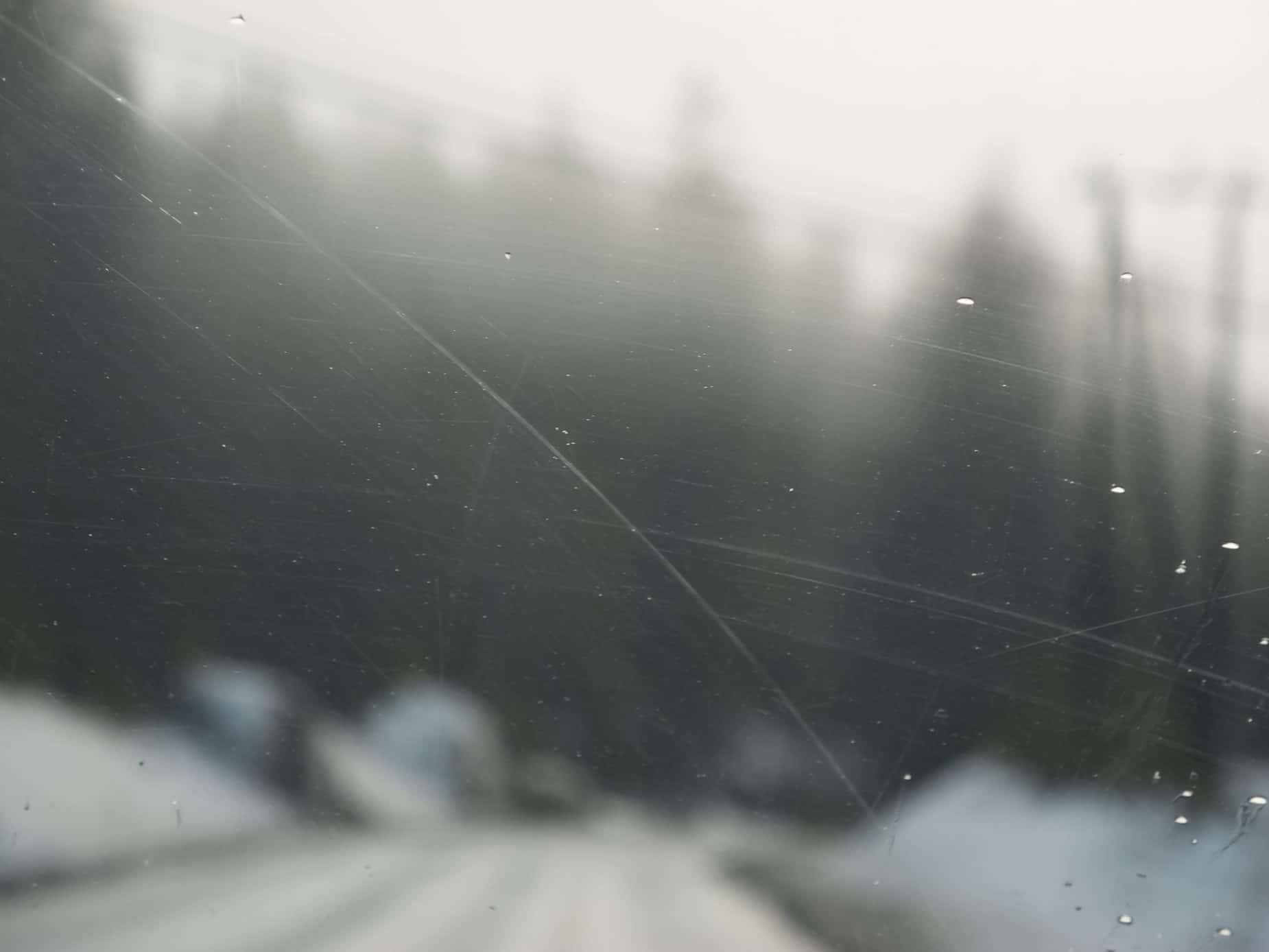 Scratched Window